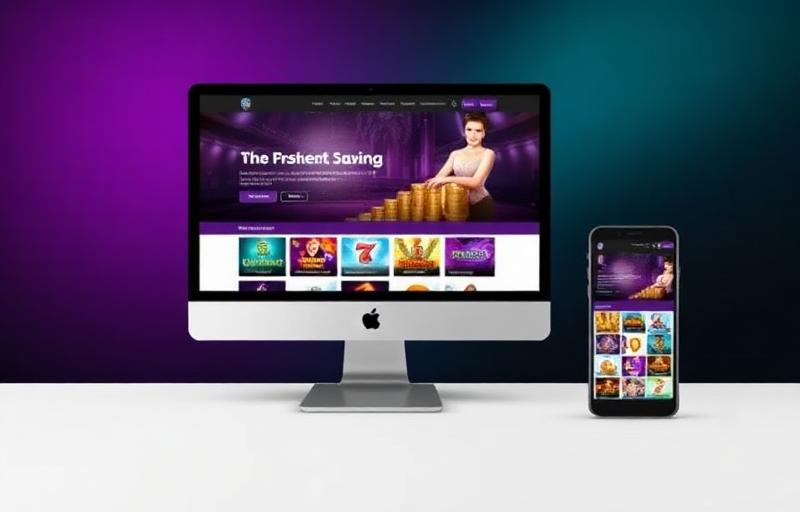 Casumo Casino interface on desktop and mobile screens